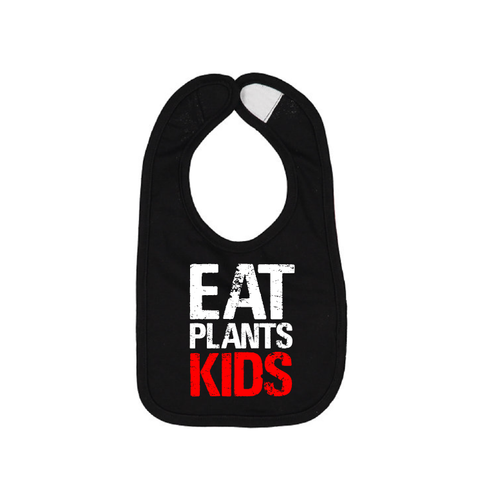 Eat Plants Kids Bib
